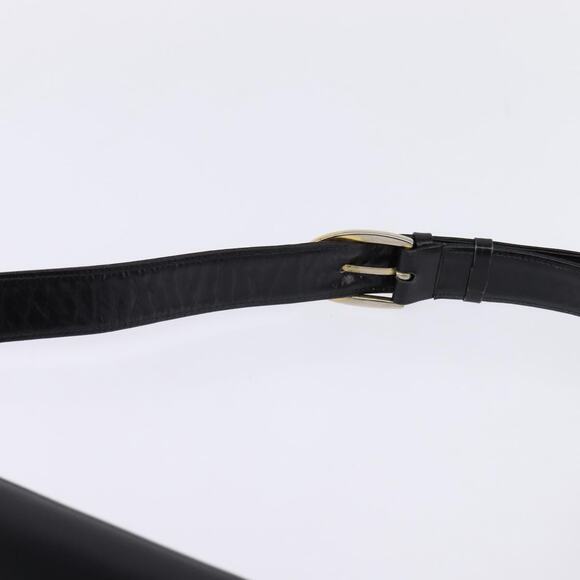 CELINE Shoulder Bag Leather Black Gold - Picture 8 of 12